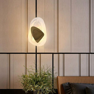 Gran oferta, estilo nórdico, decoración del hogar, luz de pared, pasillo, base de metal, lámpara de pared de cristal, iluminación - Product Image 1