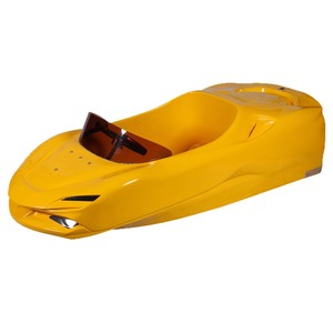 Bote de Carreras Eléctrico de Alta Velocidad 260x128cm, Plástico Ligero para Lagos, Ríos y Entretenimiento Acuático - Product Image 1