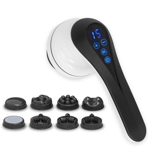 Masajeador Eléctrico Multifunción <span class=keywords><strong>Thrive</strong></span>, Palo de Masaje Manual, Máquina Vibratoria Adelgazante, Elimina Grasa, con Cabezales Intercambiables - Product Image 4