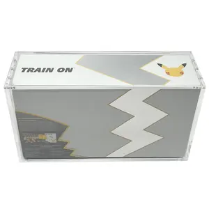 Hộp Đựng Màn Hình Bằng Acrylic Bộ Sưu Tập Siêu Cao Cấp Trong Suốt Lễ Kỷ Niệm Pokemon