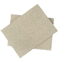 Brique de vermiculite réfractaire haute densité, isolation ignifuge, moulage, matériau résistant à la chaleur 1100°C, pour foyer et poêle à bois