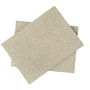 Brique de <span class=keywords><strong>vermiculite</strong></span> réfractaire haute densité, isolation ignifuge, moulage, matériau résistant à la chaleur 1100°C, pour foyer et poêle à bois - Product Image 3