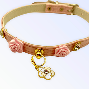 Collare moderno di lusso TD per cani gatti staccabile a sgancio rapido morbido in Nylon poliestere lega personalizzata stampa pizzo luci morbide