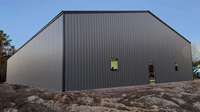 Edificio Metálico Prefabricado Industrial Pesado de Estructura de Acero Ligero Moderno a Precio de Fabricante y Bajo Costo para Almacén y Taller