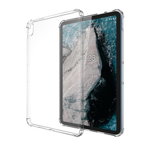 Étui pour tablette anti-chute en TPU souple transparent transparent pour <span class=keywords><strong>Nokia</strong></span> <span class=keywords><strong>T10</strong></span> T20 T21 avec couvercle renforcé à quatre coins - Product Image 4