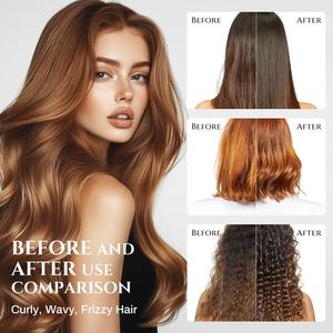 Set Perawatan Rambut mewah kustom Label pribadi sampo dan kondisioner Serum Rambut kaviar Protein organik Vegan - Product Image 6