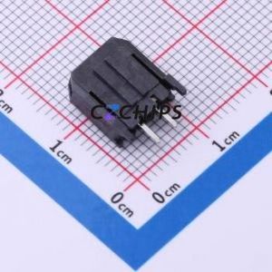 436500227 Wire-to-Board Pin Header Through hole Component (THT),P=3mm Connector 1x2P 3mm Through Hole Micro-Fit (MX 3.0) - Product Image 2