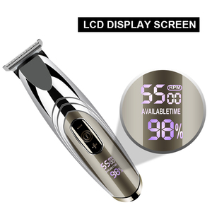 Tondeuse à cheveux électrique professionnel sans <span class=keywords><strong>fil</strong></span>, rasoir pour hommes, double usage, <span class=keywords><strong>lame</strong></span>, stocks en chine - Product Image 2