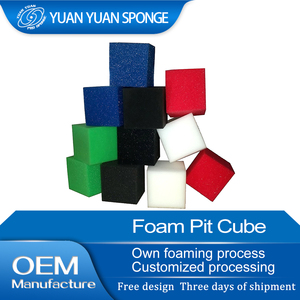 Yuanyuan 15x15x15cm thân thiện với môi trong nhà <span class=keywords><strong>Trampoline</strong></span> bọt <span class=keywords><strong>Cubes</strong></span> cho thể dục dụng cụ & bóng <span class=keywords><strong>Pit</strong></span> với màu sắc tùy chỉnh - Product Image 2