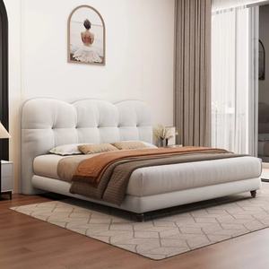 Lit de Luxe Italien, Mobilier de Chambre à Coucher, Tête de Lit de Haute Qualité, Bon Prix, Lit Double King Size, Lit Design - Product Image 4