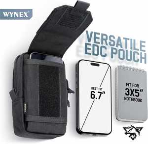 Bolsa Táctica Molle con Cierre de Cremallera y Asa de Tela para Almacenamiento de Equipo EDC - Product Image 3