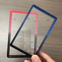 Pelindung Slab Heavy Duty untuk Kabinet Kartu PSA, Lapisan Belakang Akrilik Transparan, Tersedia dalam 41 Warna