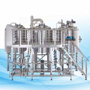 Máquina de Limpieza y Llenado de Barriles de Cerveza de Acero Inoxidable con Motor Controlado por PLC, 3000L, 20L, 30L, 50L - Product Image 1
