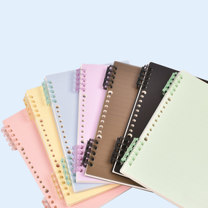 A5 Macaron-Farbenes Notizbuch mit Loseblattsystem, Nachfüllbarer Ringbucheinband mit Abnehmbarem Ring für Schüler und Büro - Product Image 5