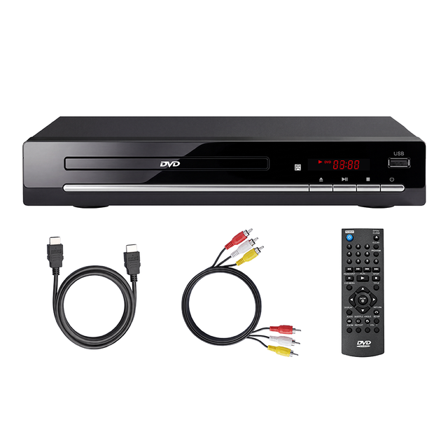 Factory Direct HD 1080P CD/DVD Home Player Supports USB 2.0 Input Versatile Connectivity for Home Entertainment