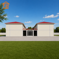 Solution modulaire préfabriquée pour hôtels : Maisonnette pour construction rapide, hébergement touristique durable, utilisation en complexe hôtelier
