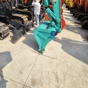 Mini-excavatrice sur chenilles Kobelco SK55SR d'<span class=keywords><strong>occasion</strong></span>, originale et efficace, une excavatrice Kobelco fiable - Product Image 4