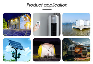 ไฮบริดสมาร์ทพร้อมตัวควบคุมการชาร์จ MPPT 3.6KW 5.5KW 6.2KW 24VDC 48VDC คลื่นไซน์บริสุทธิ์ ระบบโซลาร์ออฟกริด - Product Image 6