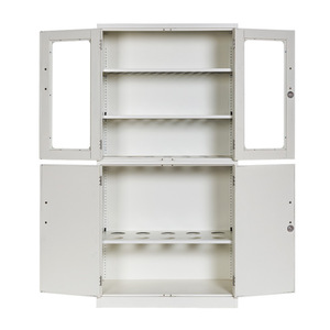 Gabinete de Vidrio para Laboratorio OWS-959, Construcción de Acero con Puertas de Vidrio y Estantes Ajustables para Almacenamiento en Laboratorio - Product Image 2