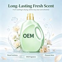 Deterjen Cair Anti-Bakteri Ramah Lingkungan Portabel Anti-Statik Aroma Melati untuk Pakaian - Kain Lembut dan Halus