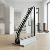 Bande d'isolation thermique en acier aluminium 20A durable pour portes de chambre et fenêtres à double vitrage, installation facile, garantie 5 ans