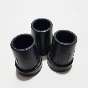 Couvre-pieds pour bâtons de marche, protections antidérapantes en caoutchouc de 19mm pour bâtons de randonnée pour personnes âgées - Product Image 1
