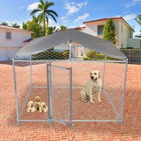Fil de jeu pour chiot en métal, grand niche d'extérieur pour chien, boîte de bricolage, Cage de maison