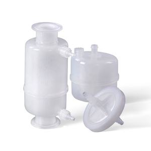 Filtro <span class=keywords><strong>de</strong></span> Cápsula <span class=keywords><strong>de</strong></span> PTFE Hidrófilo <span class=keywords><strong>de</strong></span> 0.1 Micras con Eficiencia <span class=keywords><strong>de</strong></span> Filtración del 99.9999%, Abrazadera Triple <span class=keywords><strong>de</strong></span> 0.5 Pulgadas <span class=keywords><strong>para</strong></span> Filtración Estéril <span class=keywords><strong>de</strong></span> Agua - Product Image 2