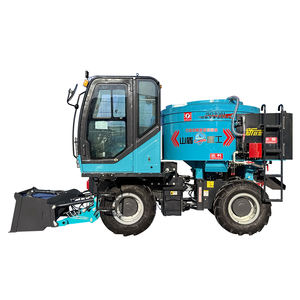 Hormigoneras Autocargables de Boca Plana - <span class=keywords><strong>Hormigonera</strong></span> Pequeña 3 en 1 (Carga, Mezcla y Transporte) para Obras de Construcción - Product Image 5