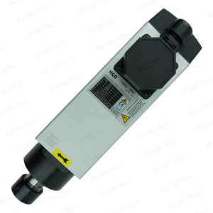 Moteur <span class=keywords><strong>de</strong></span> broche refroidi par air Jle Cnc Tech Factory 3,5 kW ER25, 220 V/380 V, 4 roulements à billes, précision 0,01 mm - Product Image 4