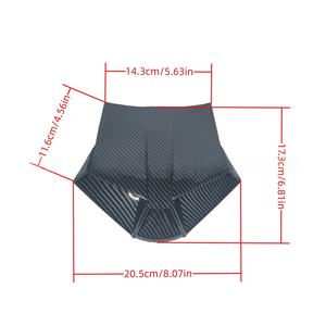 Cubierta Inferior de Luz Trasera para Motocicleta, Compatible con Yamaha NMAX155 LC150, Cubierta Inferior de Luz Trasera Modificada, Patrón de Fibra de Carbono - Product Image 3