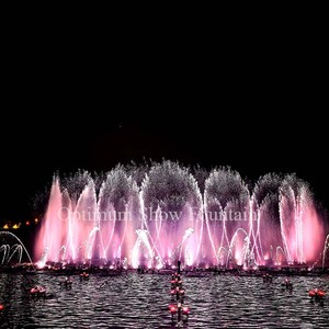 حجم كبير مزخرف مسرح راقص خارجي ، عرض ألعاب نارية ، عرض النافورة لمدينة الرياض بشارع المملكة العربية السعودية - Product Image 4