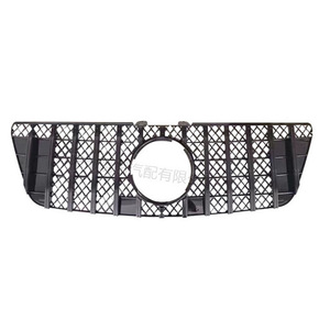 Mercedes-Benz W164 <b>Grille</b> ABS Plastic Bumper Front <b>Mesh</b> <b>For</b> ML-Class 2005-2012 - Product Image 1