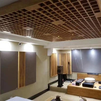 Diffuseurs acoustiques pour cinéma maison, panneau acoustique de plafond, panneau acoustique en bois pour salle audio, panneau acoustique pour studio