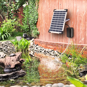 Bomba de Ar Solar para Aquário Mini Lago de Pesca Bomba de Ar Submersível Operada por Bateria para Lago de Peixes Tanque de Peixes - Product Image 5