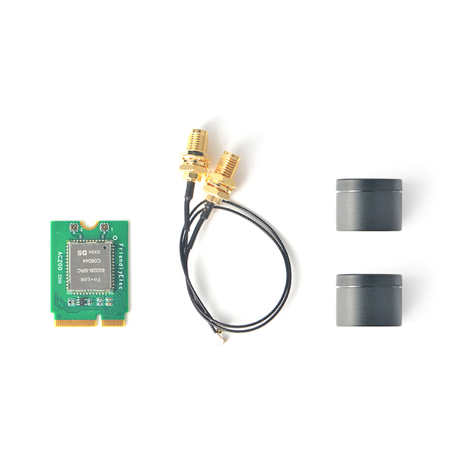 Dual-band M.2 SDIO WiFi Module AC200 Realtek RTL8822CS Chipset IEEE 802.11 A/b/g/n/ac for NanoPi R2S Plus M5 R76S