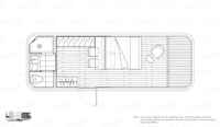 Maison conteneur moderne et innovante Royalstar M30, 40 pieds, luxe, intelligente, économique, idées de maisons conteneurs compactes pour la maison et l'hôtel