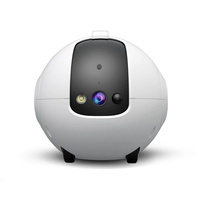 Robot de Compañía para Mascotas con IA, Mobile Guardian, Cámara Interactiva HD de 4MP, Juguete con Batería