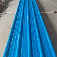Tuiles de toiture ondulées en UPVC transparentes, forme trapézoïdale polyvalente, surface ASA, matériau PVC