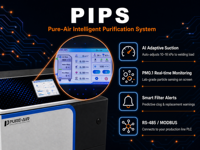 Purificateur de fumée laser modulaire intelligent Pure-Air PIPS PA-D800i pour gravure laser
