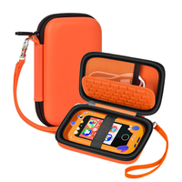 Étui de rangement numérique portable de voyage, résistant aux chocs et à l'eau, pochette à fermeture éclair en maille, sac de rangement pour produits électroniques - Étui seul