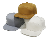 Gorro de Béisbol de Malla de 6 Paneles Personalizado, Estilo Hip Hop, Visera Plana, para Conducir al Aire Libre, para Hombre y Mujer