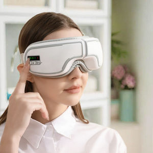 Masajeador de Ojos de Alta Calidad, Marca OEM, Compresa Caliente, Presión de Aire, Función Musical, Conector Tipo-C, Batería de 500 mAh, Hecho en China - Product Image 1