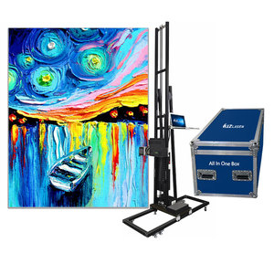 Máquina de Impresión de Murales de Pared Vertical de Dos Cabezales DX7 HD de Precisión para Decoración de Paredes con Diseño 3D - Product Image 1