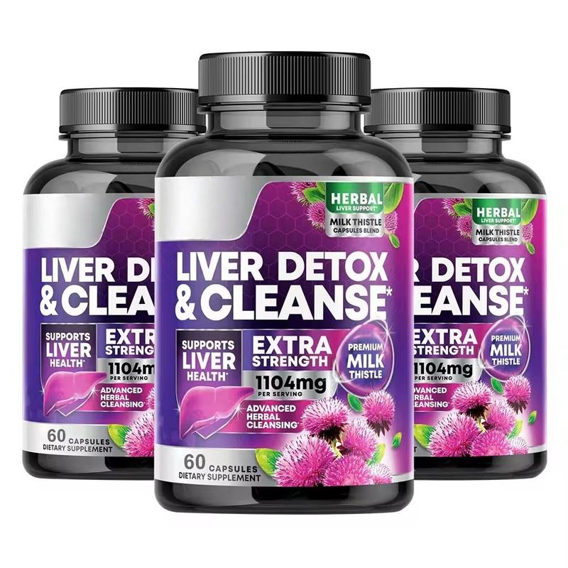 Advanced Liver Support Supplement with Milk
