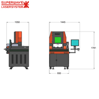 Machine de découpe laser pour la découpe de bijoux en or et argent, or précieux/or 9K-24K/argent 925