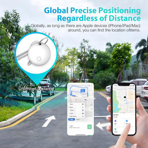 Neuer Globaler Dual-System Universal BT Kabelloser Alarm Air Tag Flacher Schlüssel-Haustier-Ortungsgerät für iOS Android Haustiere Kinder Schlüssel-Tracking - Product Image 5
