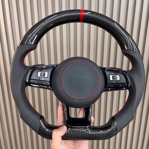 <span class=keywords><strong>Volante</strong></span> de fibra de carbono personalizado apto para Volkswagen <span class=keywords><strong>Golf</strong></span> Mk7 <span class=keywords><strong>GTI</strong></span> <span class=keywords><strong>Golf</strong></span> 6 7 R Line GTD GTS GTE GLI POLO <span class=keywords><strong>MK6</strong></span> <span class=keywords><strong>volante</strong></span> LED - Product Image 3