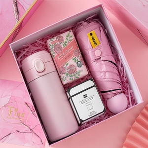 Nuevas Ideas de Set de Oficina Corporativo de Lujo Promocional Muestras Gratis de Artículos <span class=keywords><strong>para</strong></span> <span class=keywords><strong>Regalar</strong></span> a Niños Taza Paraguas Ventilador - Product Image 3