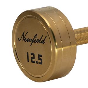 Haltères ronds de qualité supérieure, plaqués or titane, surface sablée, plusieurs options de poids, durables pour le corps, les bras, la salle de sport <span class=keywords><strong>à</strong></span> domicile - Product Image 6